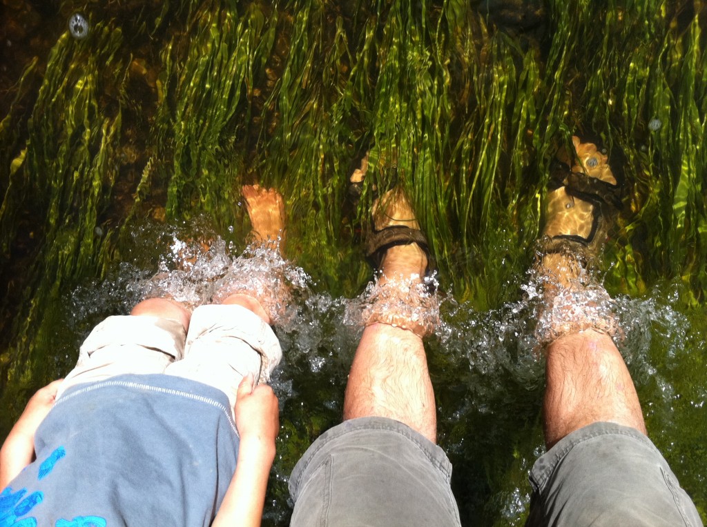 going against the stream